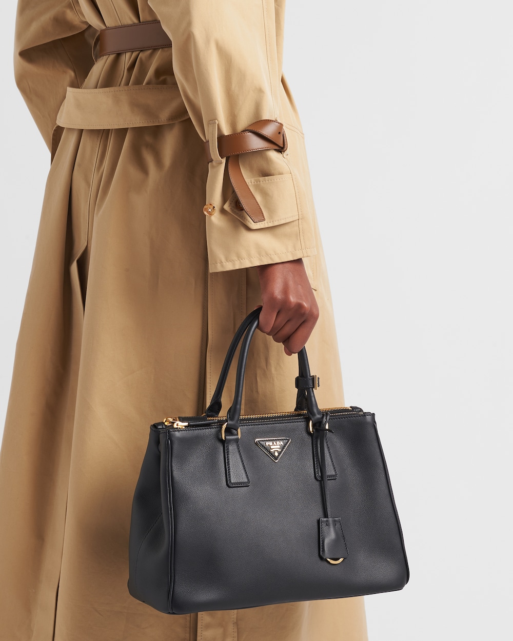 Large Prada Galleria Leather Bag - Image 7